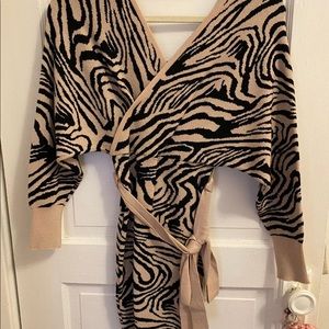 Brand new with tags Sweater tiger dress